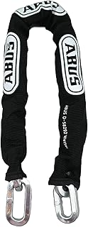 ABUS Hardened Steel 12KS 2 Foot 1/2" Thick Square Security Chain | for Bikes, Containers, Trailers, ATV's, Motorcycles and Personal/Industrial Property