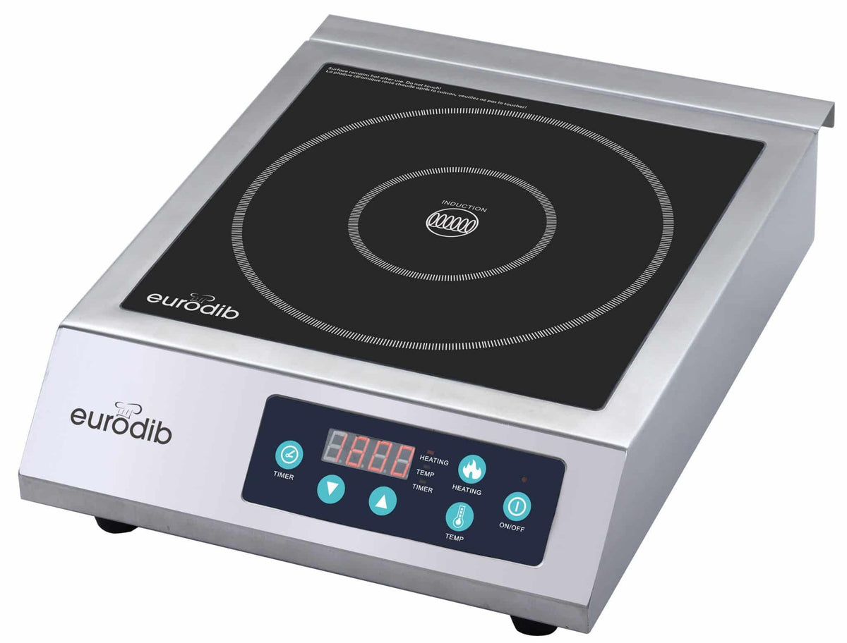 Commercial Induction Cooktop by Eurodib – Stainless Steel, Silver, Model CI1800