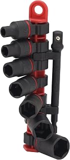 Wiha 72093 8 Piece 3/8" Drive SAE Impact Socket Set