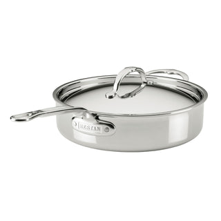 ProBond Luxe 3.5-Quart Sauté Pan with Lid by Hestan – Medium, 3.5 quarts, Stainless Steel, Silver, Model 31774