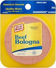 Kraft Oscar Mayer Sliced Beef Bologna, 8 Ounce -- 12 per case.