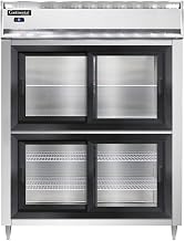 Continental DL2RE-SS-SGD-HD Pass-Thru Refrigerator 2 Sec.