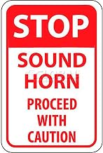NMC Traffic Sign by National Marker – 12"L x 12"W x 18"H, Aluminum, White/Red, Model TM70G