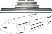 LM Alum Body Brace Kit by Allstar Performance – Model ALL23107