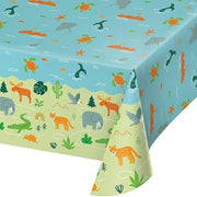Creative Converting 372478 Tablecover, 54" x 96", Multicolor