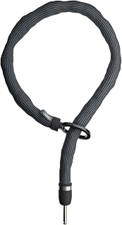 ACH Superior Adaptor Chain Frame Lock - 130cm, 7mm Heavy-Duty Security Chain in Black, Made with High-Strength Materials & Advanced Locking Technology | Abus ACH Superior 7mm, 130cm Frame Lock Chain, Black, Durable Security