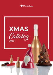 Chocolate Mold with 18 Half-Wine-Bottle Cavities by Martellato – Polycarbonate, Transparent, Model MA3011