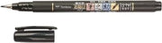 Tombow 82039 Fudenosuke Brush Pen, Soft Tip 5-Pack, Black
