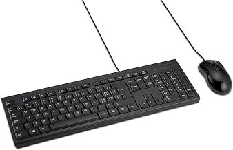 Kensington KM100 EQ Wired Desktop Set (Keyboard & Mouse), CH, W129044802 ((Keyboard & Mouse), CH)