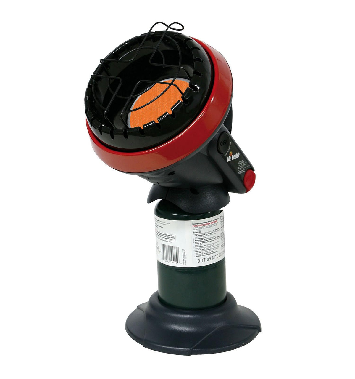 F215100 Portable Little Buddy Propane Heater Bundle by Mr. Heater – Red, Pack of 6, Model AF215100X6