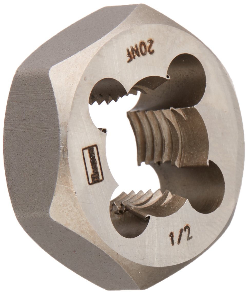 DIE 1/2"-20NF 1" HEX by IRWIN – One Size, Blend, Multi, Model 9445