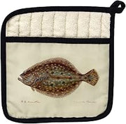 Betsy Drake PT014 Flounder Pot Holder