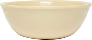Thunder Group Nustone tan melamine dinnerware collection 5.25 inch - 15 oz nappie, comes in dozen