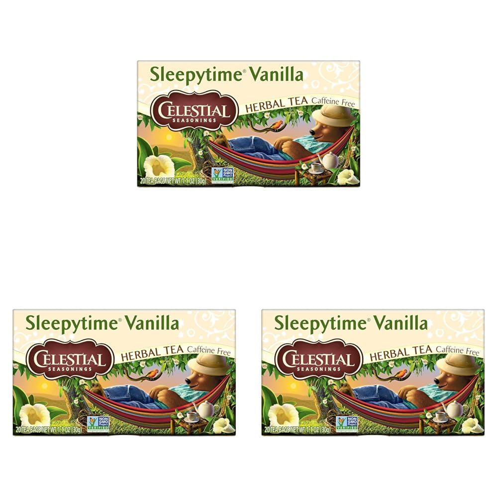 Celestial Seasonings 20 Count (Pack of 3) / 3 Herbal