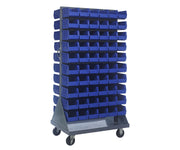 QUANTUM STORAGE SYSTEMS Blue / 10-7/8" x 5-1/2" x 5" (Bin Size) / 1 Hardware