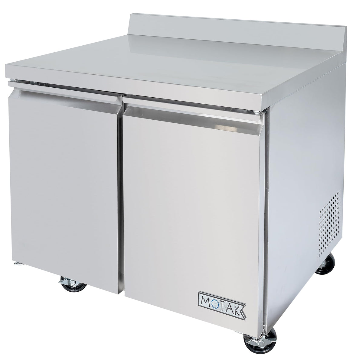 36 1/4" Worktop Refrigerator by MOTAK – 38.98x32.68x42.52, In Description, Check Images, Model MWR-36-X