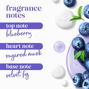 Dove 30.6 Fl Oz (Pack of 3) / Blueberry / Azul Body Washes