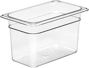 Cambro Camwear Food Pan, 1/4 by 6-Inch, Clear