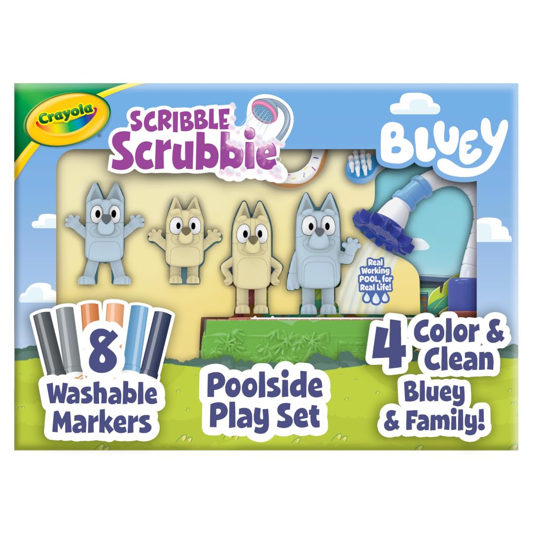 Crayola Poolside Playset / Blue / 1 Playsets