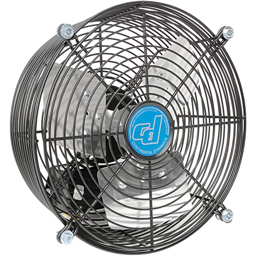 10" Direct Drive Exhaust Fan by Global Industrial – 10 Inch, Aluminum, Black