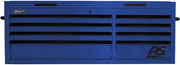 Homak BL02065800 RS PRO 54 in. 8 Drawer Top Chest With Outlet - Blue