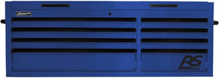 Homak BL02065800 RS PRO 54 in. 8 Drawer Top Chest With Outlet - Blue