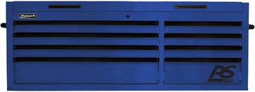 Homak BL02065800 RS PRO 54 in. 8 Drawer Top Chest With Outlet - Blue