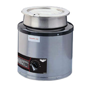 Cayenne® 4-1/8 qt. Round Food Warmer Package by Vollrath – 4.125 quarts, Aluminum, Silver, Model 72430