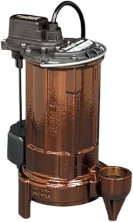 Liberty Pumps EV280 1/2 HP Sump Pump, Cast Iron