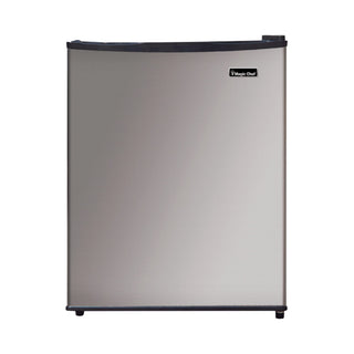 2.4 Cu Ft All Refrigerator E-Star by Magic Chef – 2.4 Cu. Ft., 2.4 cubic_feet, Stainless Steel, Silver, Model MCAR240SE2