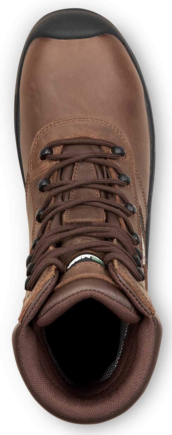 Mens 8 Brown MaxTRAX Comp Toe WP Insulated SRO Boot 9.5 EW by SR Max – 9.5 X-Wide, Leather, Brown, Model Logan