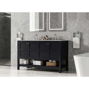 Theo Bathroom Vanity black by Lighting Design – Wood, Black, Model VF16454DBK