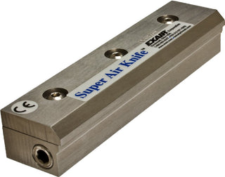 Stainless Super Air Knife by EXAIR – 1.44"L x 4"W x 1.03"H, 303 Stainless Steel, Stainless Steel, Model 110003SS