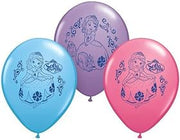 PIONEER Party Group Officially Licensed Disney 12-Inch Latex Balloons, Sofia the First Assorted Colors, 6-Count