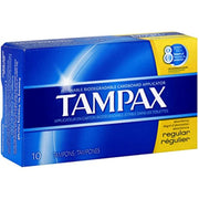 Regular Tampons with Flushable Cardboard Applicator - Regular - 10 ct by Tampax – Cardboard, Model 7301020831