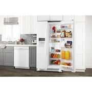 21.4 CU. FT. Side BY Side Refrigerator in White by AMANA – 21.4 cubic_feet, White, Model ASI2175GRW
