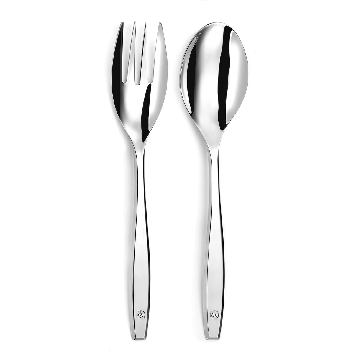 Figurine Mirror - 2 Serving Cutlery by Lou Laguiole – Stainless Steel, Steel colour, Model 251900M000A23