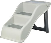TRIXIE Lightweight 3-Step Pet Stairs, Gray