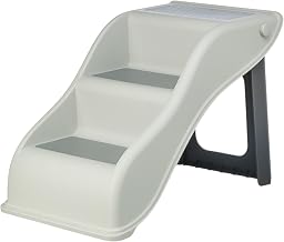 TRIXIE Lightweight 3-Step Pet Stairs, Gray