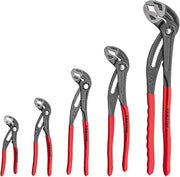 TEKTON Angle Nose Push Button Adjustable Pliers Set, 5-Piece | PGA93002