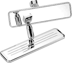 BILLET SPEC Rearview Mirror, Full Size, Ball Milled