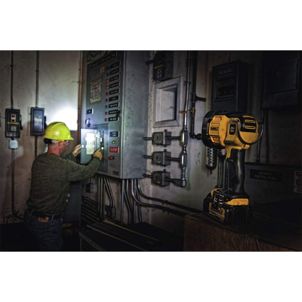 DEWALT Spotlight / Pack of 1 / Red Job Site Lighting