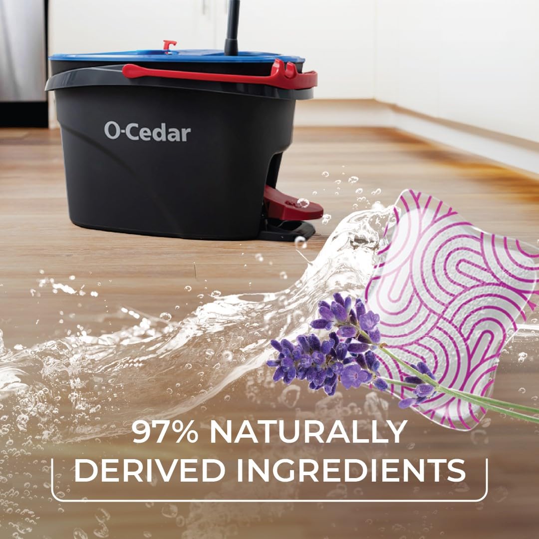 O-Cedar Lavender / 10 Count (Pack of 3) / 3 Floor Cleaners