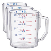 Cambro 투명. / 1 cup (Pack of 3) / 8.0 ounces Cups
