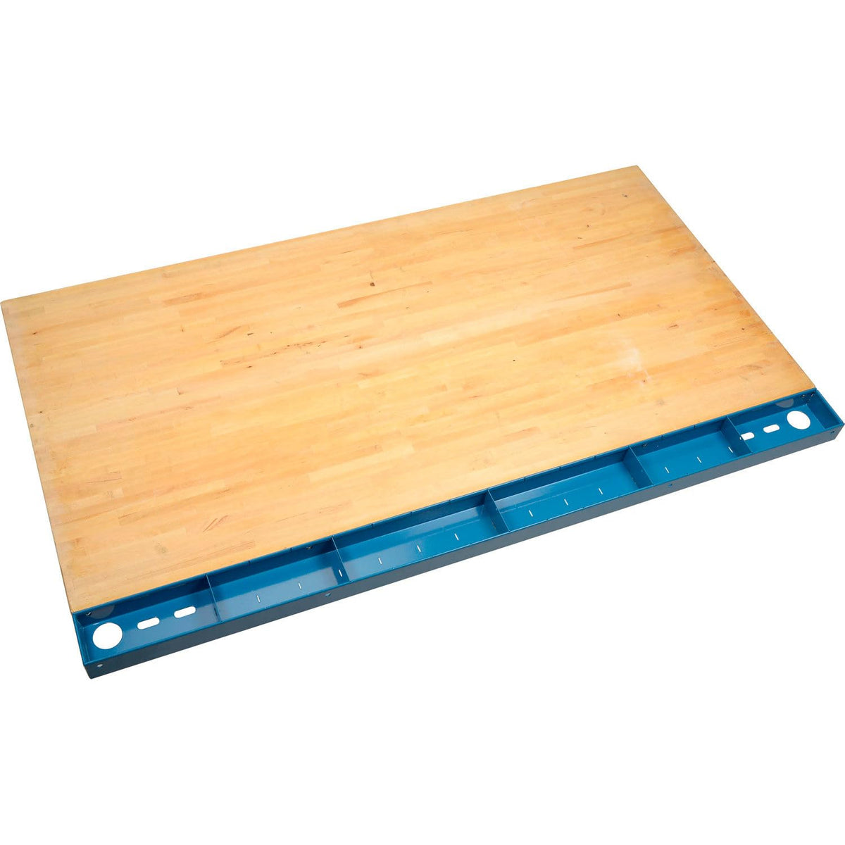 60"W Workbench Tool Organizer and Sorting Tray by Global Industrial – Steel, Blue, Model 319350