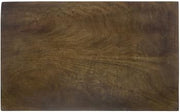 HUBERT Food Bar Tile Mango Wood Single Well - 21 1/10 L x 12 3/4 W x 1 3/8 H