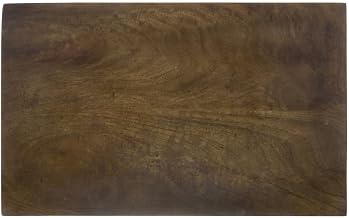 HUBERT Food Bar Tile Mango Wood Single Well - 21 1/10 L x 12 3/4 W x 1 3/8 H