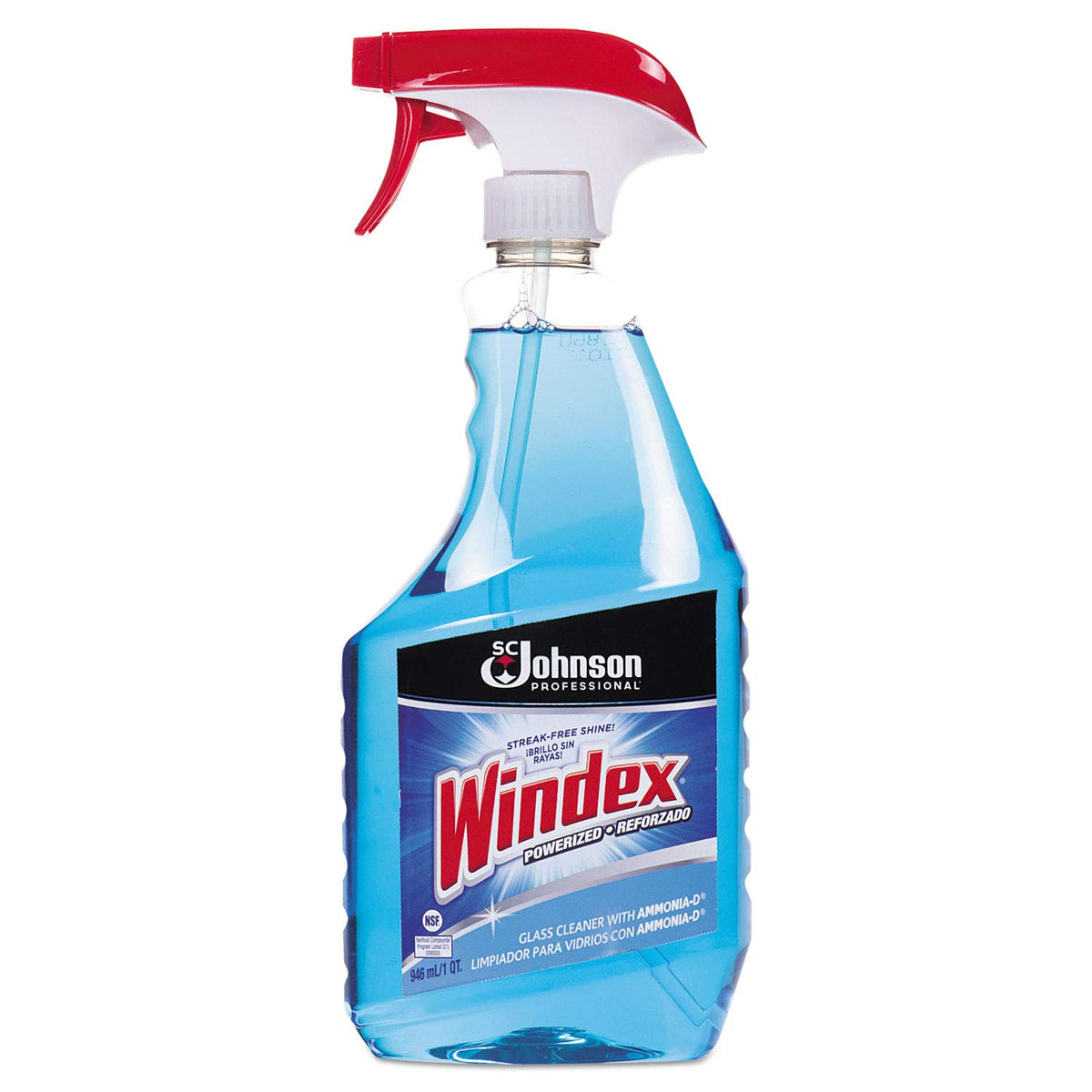 Powerized Glass Cleaner with Ammonia-d by Windex – 32 Fl Oz (Pack of 1), UI8O, Model 695237CT