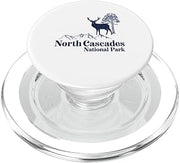 North Cascades - Funny Nature Mother's Father's Day Birthday PopSockets PopGrip for MagSafe
