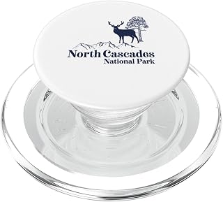 North Cascades - Funny Nature Mother's Father's Day Birthday PopSockets PopGrip for MagSafe